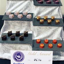 GOLD WINNING CHOCOLATES - SCOTTISH CULINARY CHAMPIONSHIPS 2017